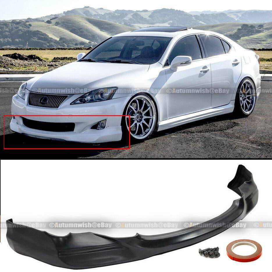 Lexus IS250 IS350 06-08 JDM IN-S Style PU Front Bumper Chin Lip Body Kit - Autumn Wish Auto Arts