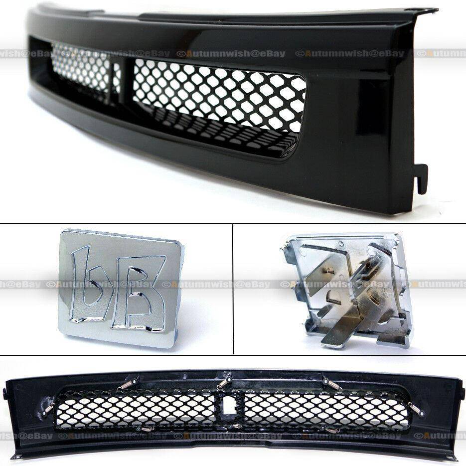 Scion xB 03-07 Black JDM VIP Style Metal Mesh Hood Front Grille - Autumn Wish Auto Arts