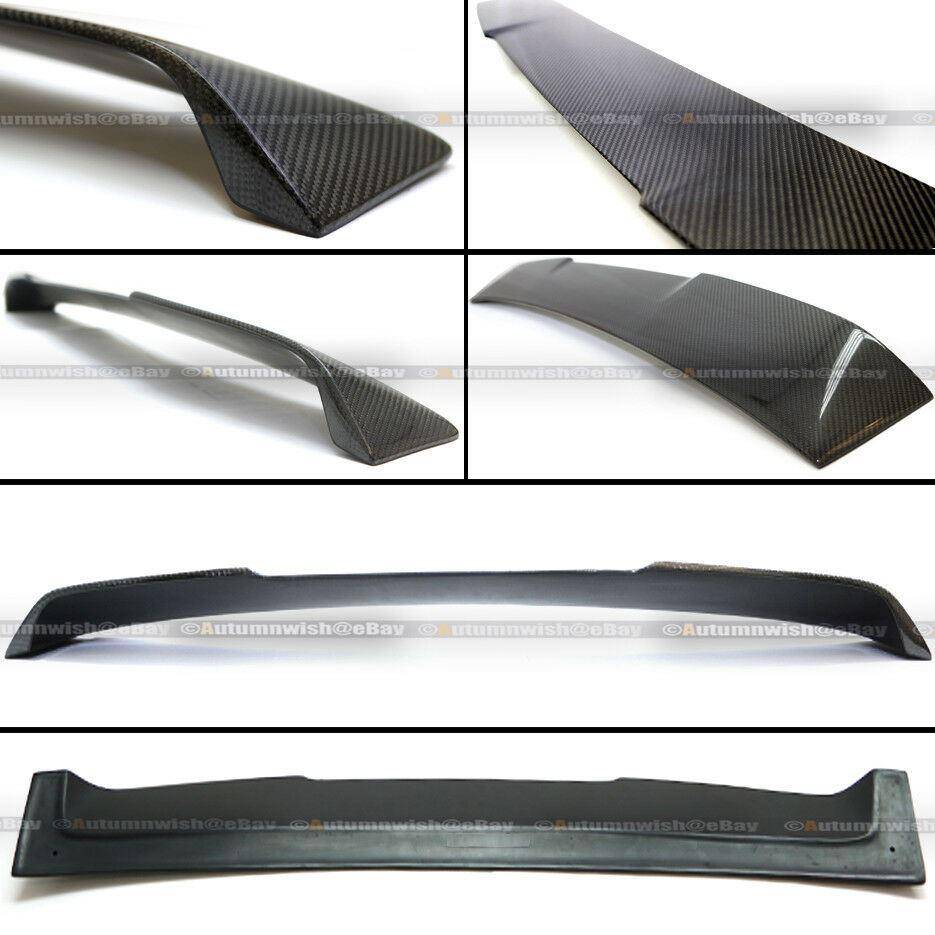 Honda Civic 06-15 4DR H Style Carbon Fiber Rear Window Roof Wing Spoiler Visor - Autumn Wish Auto Arts