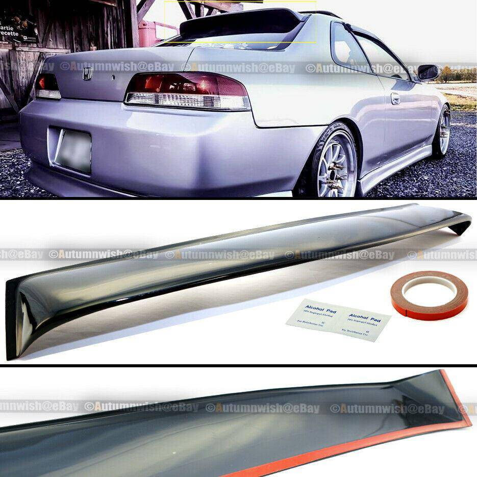 Honda Prelude 97-01 JDM Rear Window Roof Sun Rain Shade Vent Visor Spoiler - Autumn Wish Auto Arts