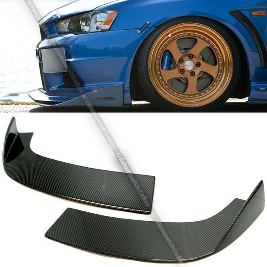 For JDM ARC Style Racing Real Carbon Fiber Front Bumper Lip Canard Splitter - Autumn Wish Auto Art