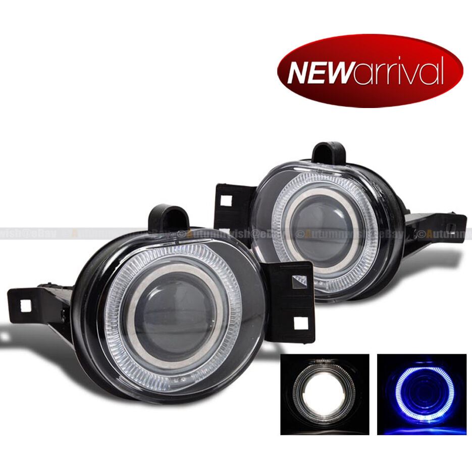 For 02-09 Ram 04-06 Durango OE Blue Halo White Projector Fog Lights Lamps - Autumn Wish Auto Art