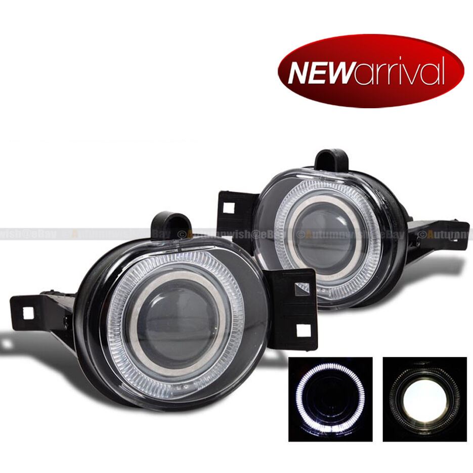 For 02-09 Ram 04-06 Durango OE White Halo Projector Fog Lights Lamps - Autumn Wish Auto Art