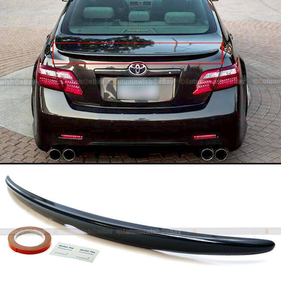 Toyota Camry LE SE XLE 07-11 Glossy Black Painted OE Style Rear Trunk Wing Spoiler - Autumn Wish Auto Arts