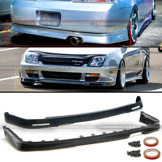 Honda Prelude 97-01 JDM P1 Style Front & Optional Rear Bumper Lip Spoiler - Autumn Wish Auto Arts