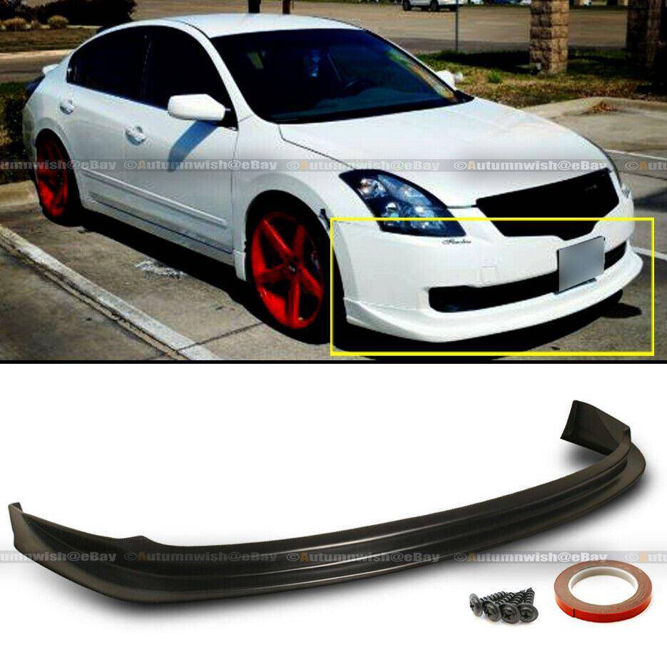 Nissan Altima 07-09 Sedan Urethane Nismo Style PU Front Bumper Chin Lip Body Kit - Autumn Wish Auto Arts