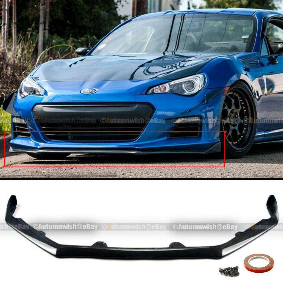 Subaru BRZ 13-16 JDM STI Style PU Front Bumper Chin Lip Spoiler Body Kit - Autumn Wish Auto Arts