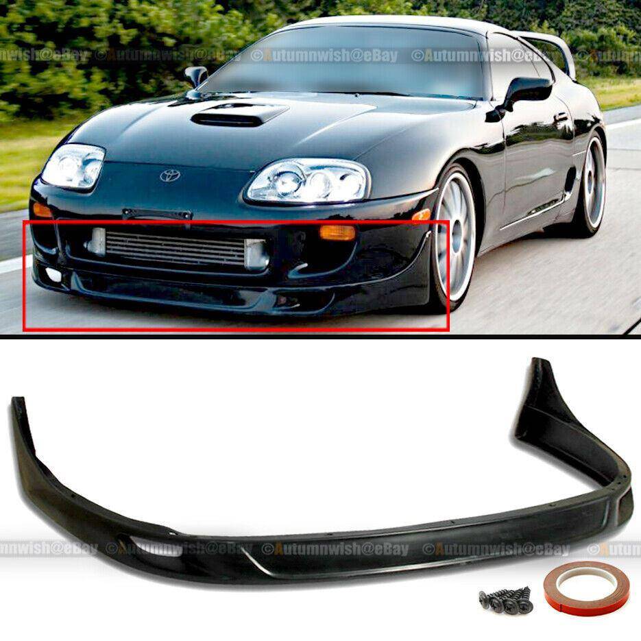 Toyota Supra MK4 93-98 Urethane JDM TR-D Style PU Front Bumper Chin Lip Body Kit - Autumn Wish Auto Arts