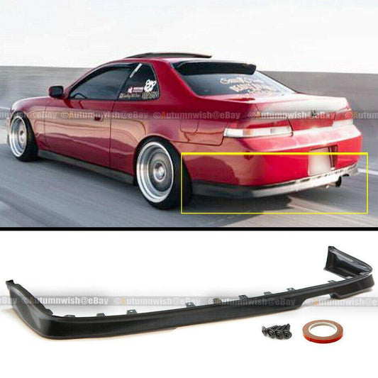 Honda Prelude 97-01 Urethane OE Style PU Rear Bumper Chin Lip Body Kit - Autumn Wish Auto Arts