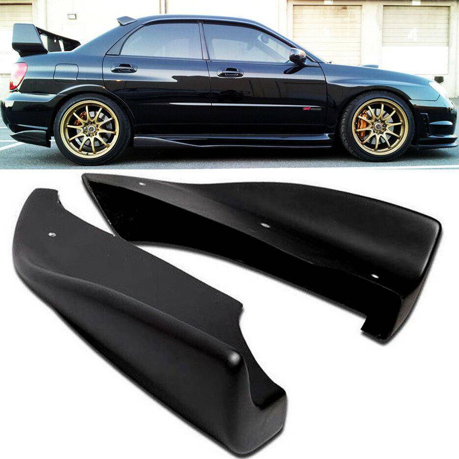 Subaru Impreza WRX STI 05-07 CS Style Bottom Line Side Aprons Cap Spoiler Rear Bumper Lip - Autumn Wish Auto Arts