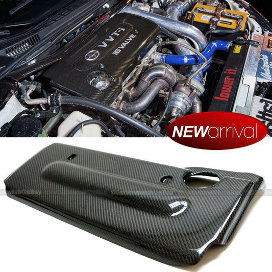 Scion tC 05-10 xB Light Weight Real Carbon Fiber Engine Cover - Autumn Wish Auto Arts