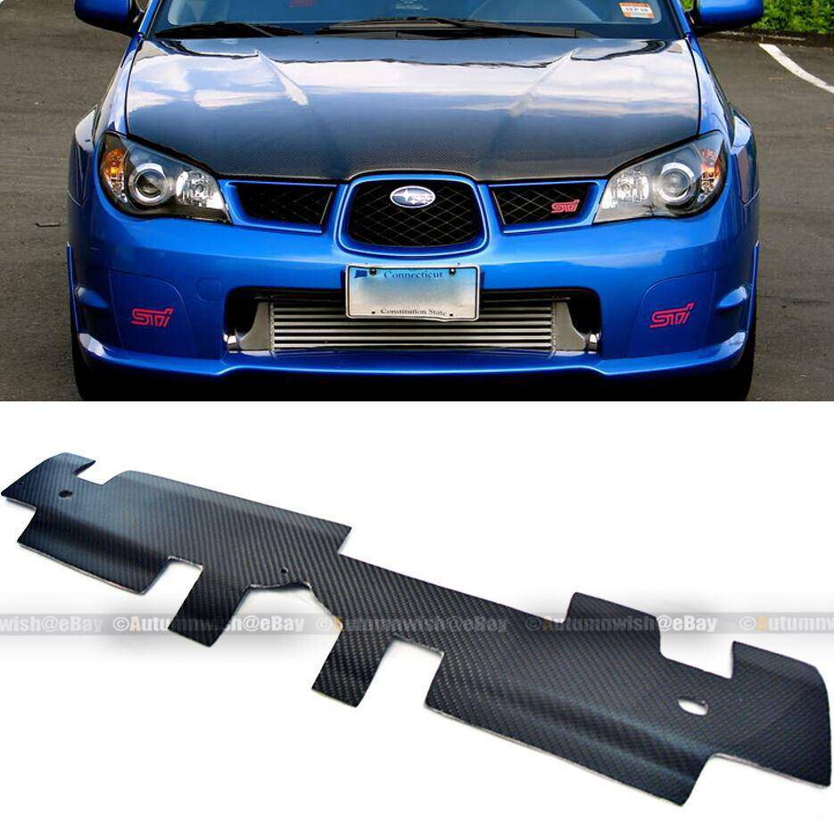 Subaru Impreza WRX 02-07 Custom Made Carbon Fiber Radiator Diversion Panel Cooling Plate - Autumn Wish Auto Arts