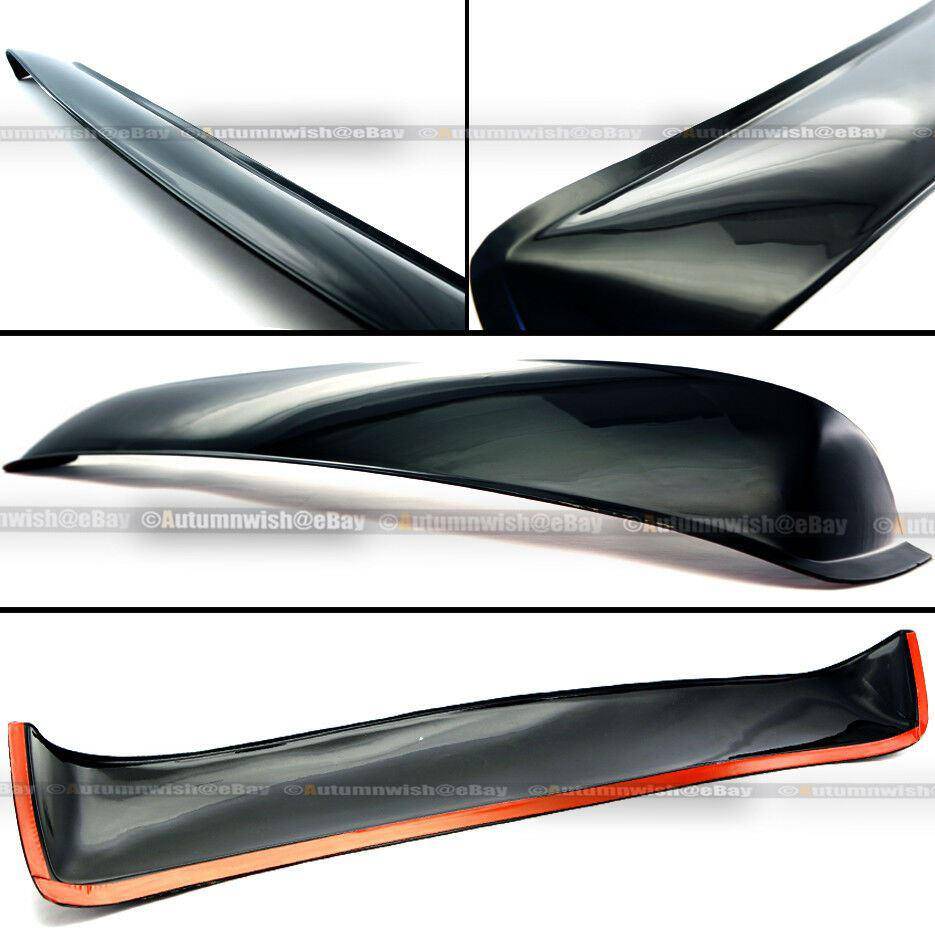 Honda Civic 96-00 4DR Sedan Mugen Style Wavy Window Visor & Rear Roof Visor - Autumn Wish Auto Arts