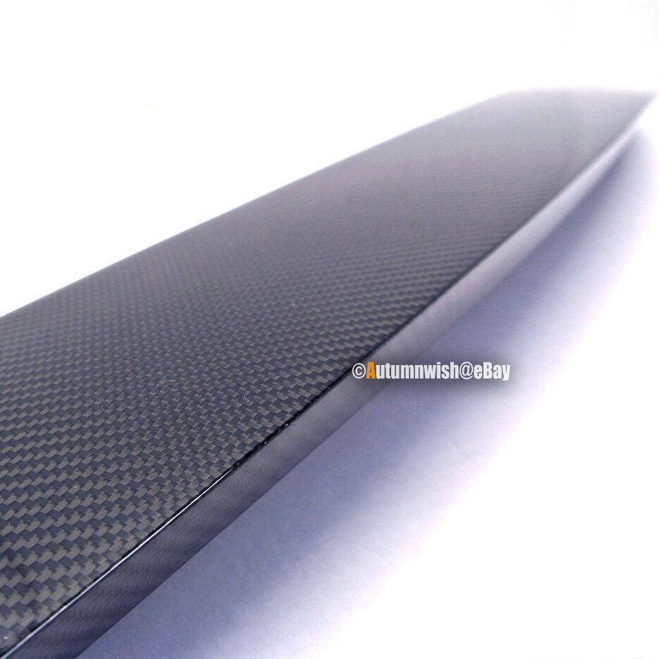 BMW 5 Series 96-03 E39 AC Style Real Carbon Fiber Rear Window Roof Visor Spoiler - Autumn Wish Auto Arts