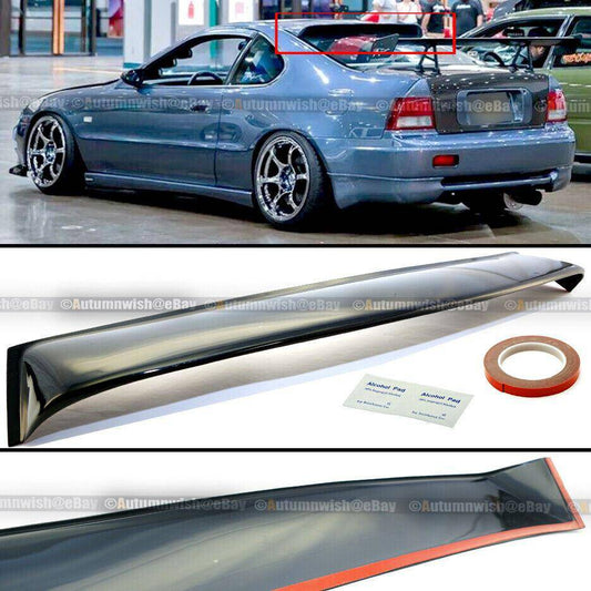 Honda Prelude 92-96 Rear Window Roof Sun Rain Shade Vent Visor Spoiler - Autumn Wish Auto Arts