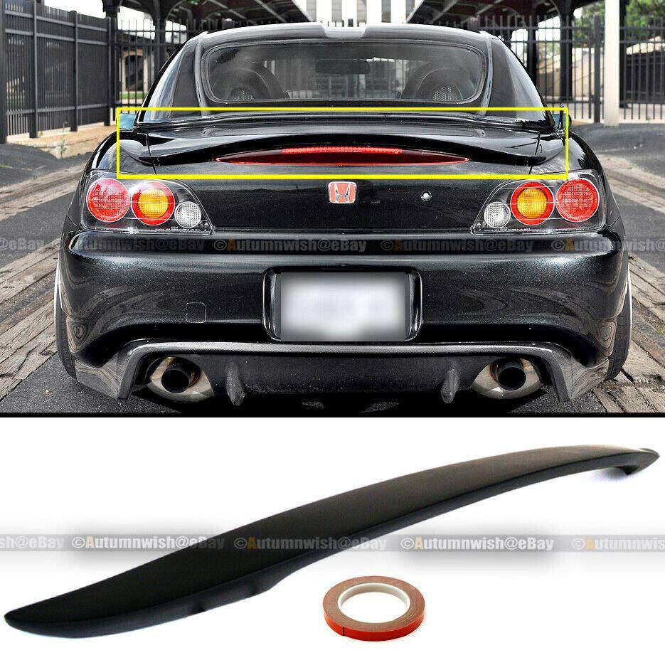 Honda S2000 00-09 VS Style Painted Glossy Black Rear Trunk Wing Spoiler AP1 AP2 - Autumn Wish Auto Arts