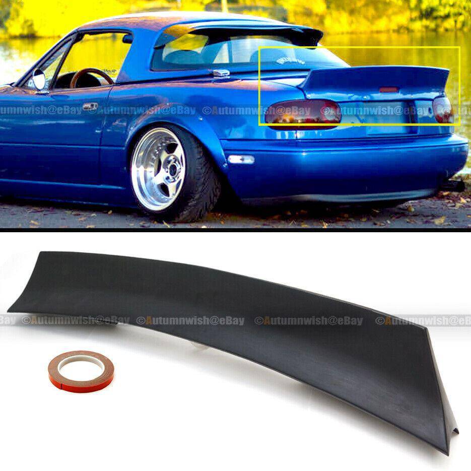 Mazda Miata MX-5 90-97 Rocket Style High kick Rear Trunk Wing Spoiler - Autumn Wish Auto Arts