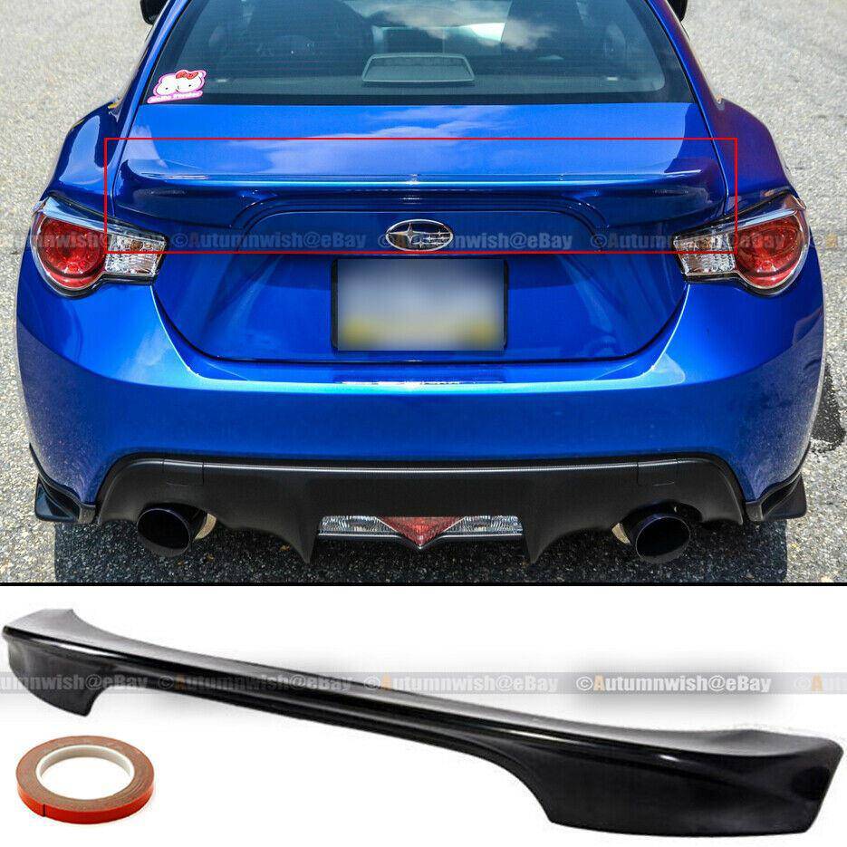 Scion FR-S FRS Toyota GT86 Subaru BRZ 13-19 TR-D Style Glossy Black Trunk Rear Wing Spoiler - Autumn Wish Auto Arts