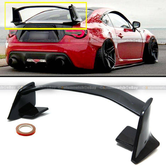 Scion FRS Subaru BRZ Toyota GT86 13-19 NRS Nur GTS Euro Spec Gloss Black Trunk High Wing Spoiler - Autumn Wish Auto Arts