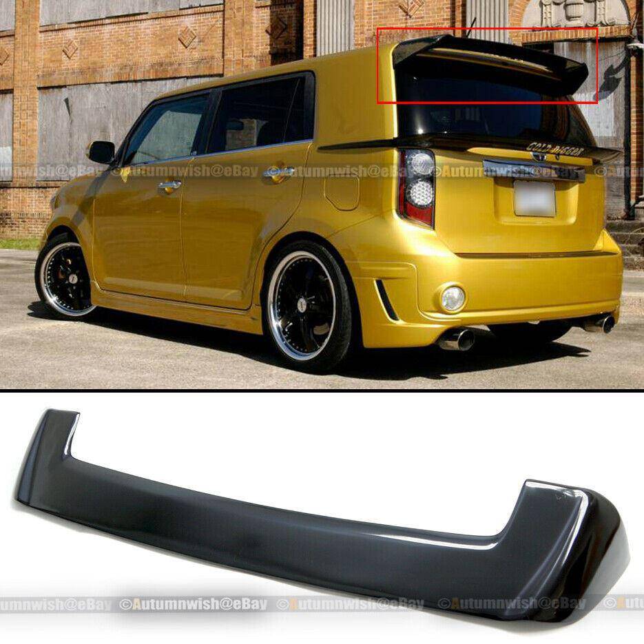 Scion xB 08-14 Gloss Black JDM OE Factory Style Rear Trunk Roof Wing Spoiler - Autumn Wish Auto Arts