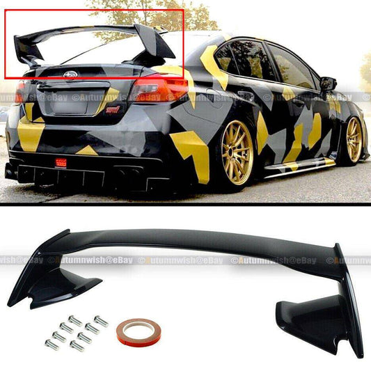 Subaru Impreza WRX STI 15-18 OE Style Glossy Painted Black ABS Rear Trunk Wing Spoiler - Autumn Wish Auto Arts