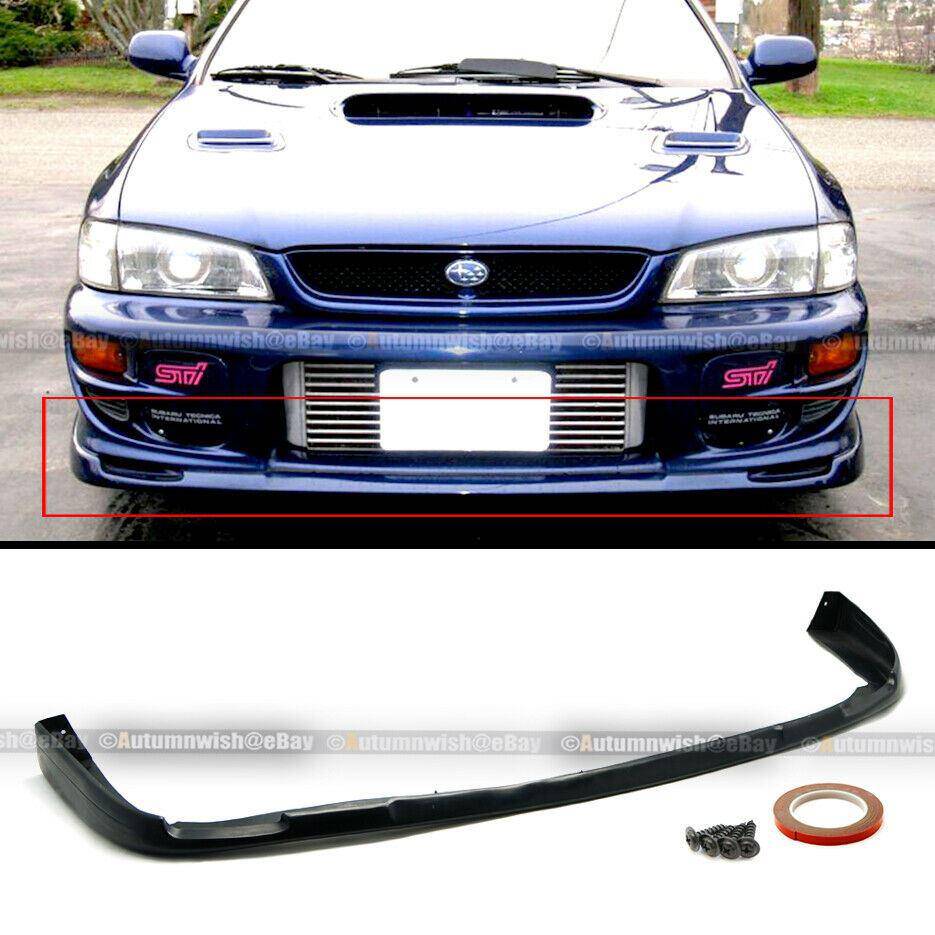 Subura Impreza RS GC8 93-01 STI Style Front Bumper Chin Lip Spoiler Body Kit - Autumn Wish Auto Arts