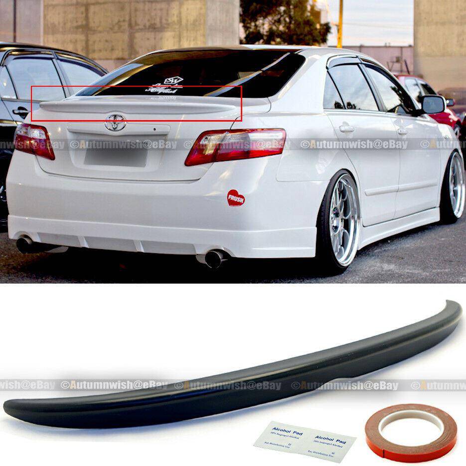 Toyota Camry 07-11 Sedan Unpainted OE Style Rear Trunk Lip Wing Spoiler - Autumn Wish Auto Arts