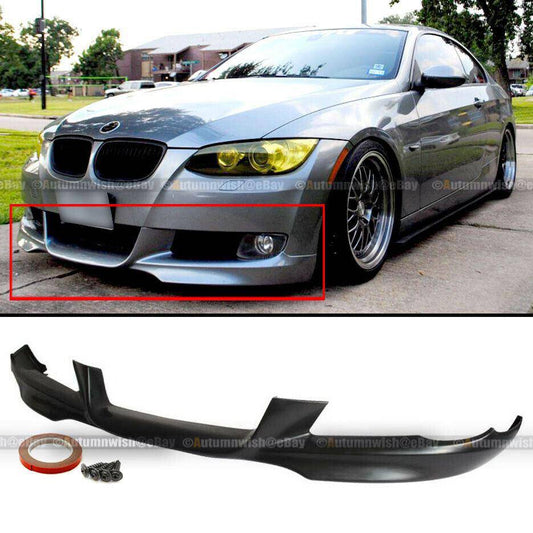 BMW 3 Series 07-10 E92 Coupe 328 335 Mtech DTM Front PU Bumper Lip Spoiler - Autumn Wish Auto Arts