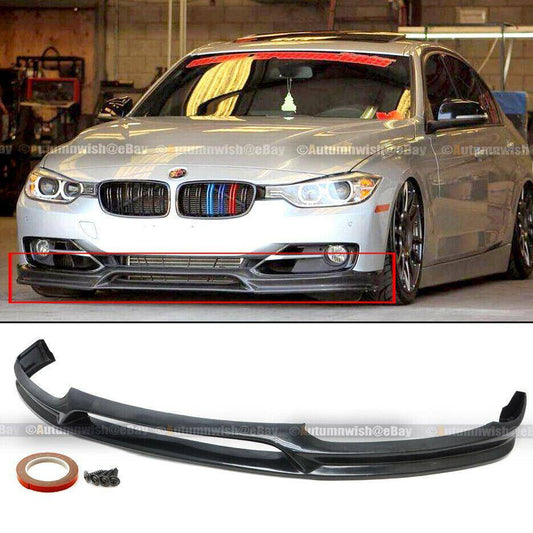 BMW 3 Series 12-15 F30 Base 3D Style Front PU Bumper Lip Spoiler Body kit - Autumn Wish Auto Arts