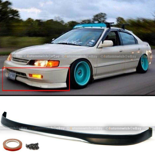 Honda Accord 94-95 2/4DR T-R Style Front Bumper Lip Body Kit Lower Spoiler - Autumn Wish Auto Arts