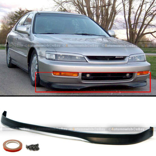 Honda Accord 96-97 2/4DR T-R Style Front Bumper Lip Body Kit Lower Spoiler - Autumn Wish Auto Arts