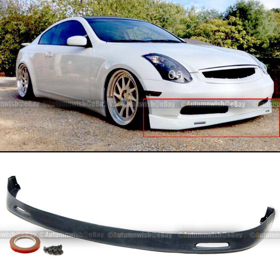 Infiniti G35 03-06 2DR Coupe JDM BYS Style Front Bumper Lip Body Kit Spoiler - Autumn Wish Auto Arts
