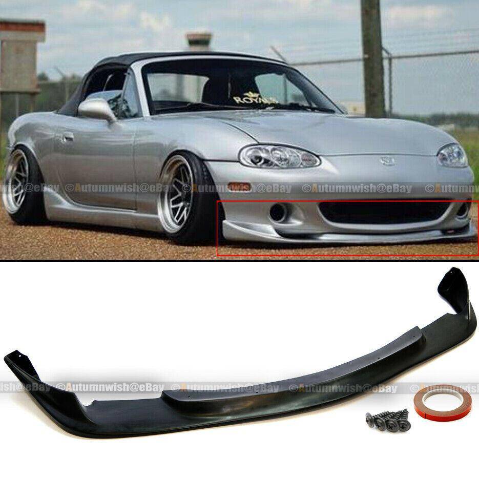 Mazda Miata MX-5 01-05 Coupe Convertible GV Style Front Bumper Lip Spoiler - Autumn Wish Auto Arts