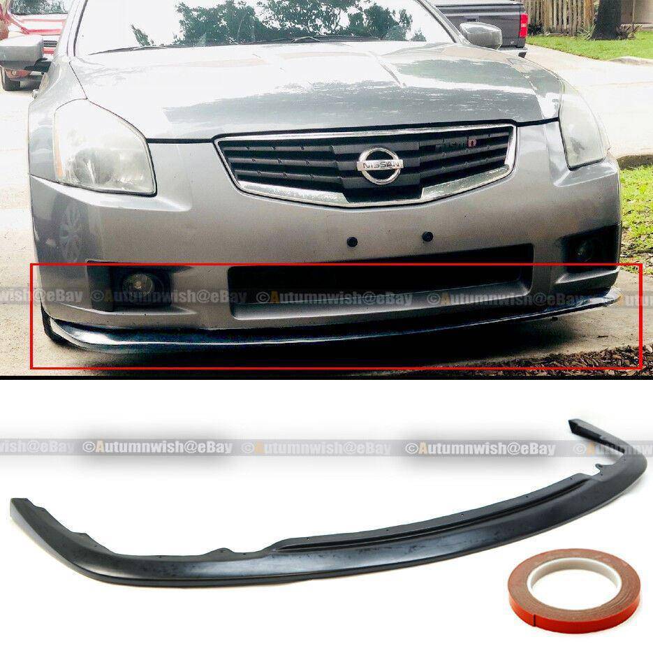 Nissan Maxima 07-08 4Dr Sedan JDM Front Bumper Body Kit Splitter Chin Lip - Autumn Wish Auto Arts