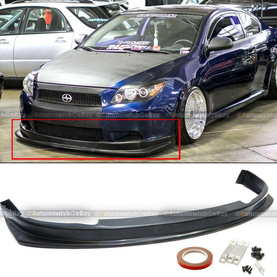 Scion tC 05-10 Urethane JDM Style PU Front Bumper Lip Spoiler Body Kit Add On - Autumn Wish Auto Arts