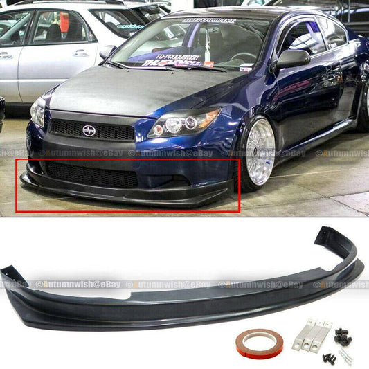 Scion tC 05-10 Urethane JDM Style PU Front Bumper Lip Spoiler Body Kit Add On - Autumn Wish Auto Arts