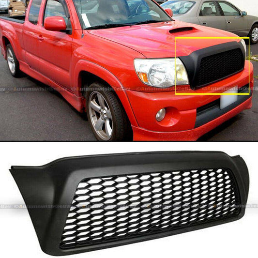 Toyota Tacoma 05-10 Plastic Honeycomb Style Front Bumper Hood Mesh Grill Grille - Autumn Wish Auto Arts