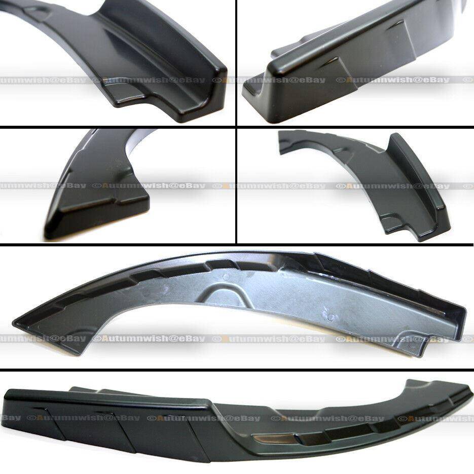 Honda Civic Fits 16-18 4DR Rear Bumper JDM Lower Side Splitters Apron Valance V2 - Autumn Wish Auto Arts