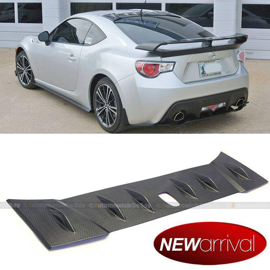 Scion FRS BRZ 13-14 Carbon Fiber Painted Vortex Generator Shark Fin Roof Spoiler - Autumn Wish Auto Arts