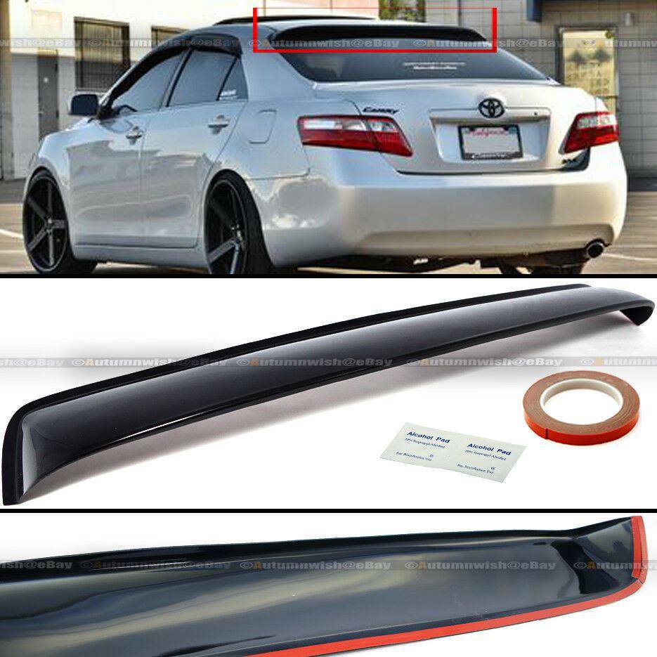 Toyota Camry 07-11 Rear Window Roof Sun Rain Shade Vent Visor Spoiler - Autumn Wish Auto Arts