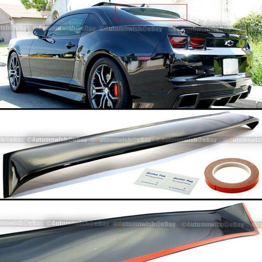 Chevrolet Camaro 10-16 Rear Windshield Window Roof Vent Visor Spoiler Wing - Autumn Wish Auto Arts