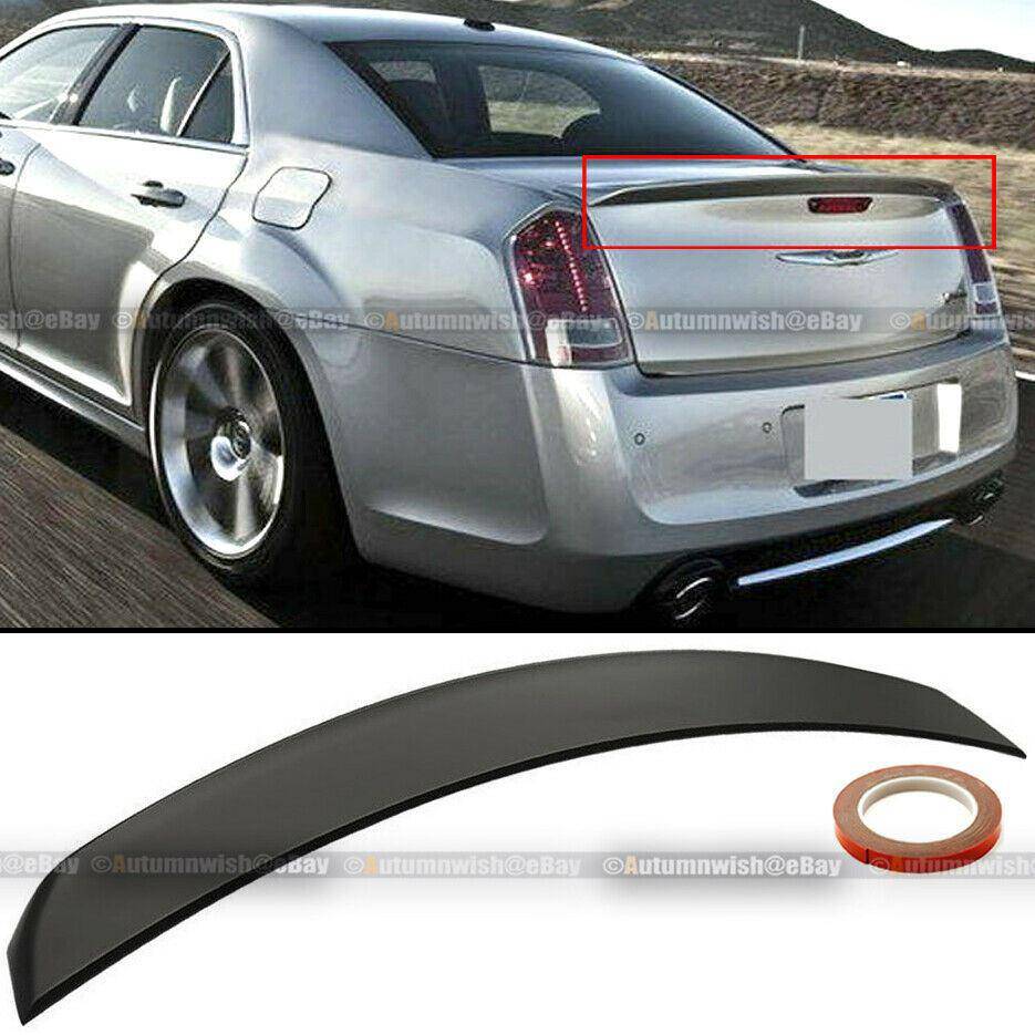 Chrysler 300 11-19 Factory OE Style Unpainted Trunk Lip Spoiler Rear Wing - Autumn Wish Auto Arts