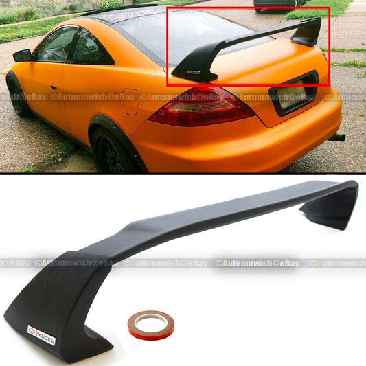 Honda Accord 03-07 2DR Coupe Unpainted Mugen Style RR Trunk Wing Spoiler - Autumn Wish Auto Arts