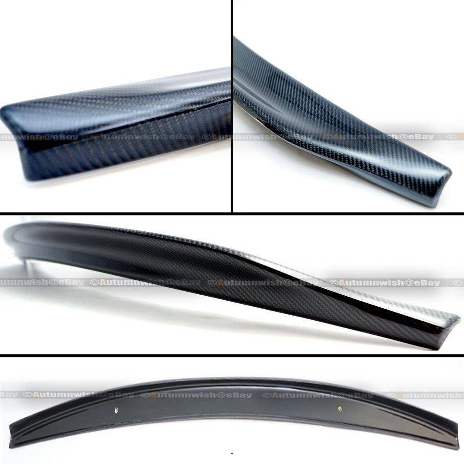 Mitsubishi Lancer Evolution 10 EVO X 08-15 Carbon Fiber RS Style Rear Duck Trunk Wing Lip Spoiler - Autumn Wish Auto Arts