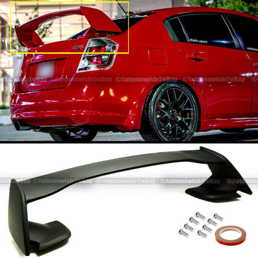 Nissan Sentra 07-12 4DR B16 JDM Style Unpainted ABS Rear Trunk Wing Spoiler - Autumn Wish Auto Arts