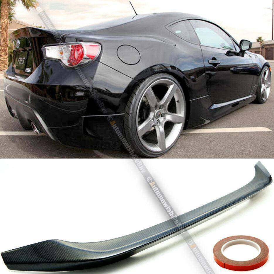 Scion FRS 13-16 BRZ JDM FA Style Real Carbon Fiber Rear Trunk Wing Spoiler - Autumn Wish Auto Arts