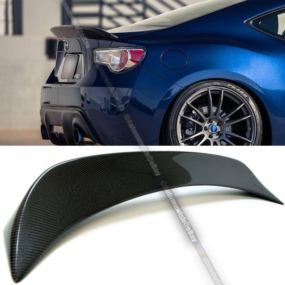 Scion FRS Subaru BRZ 12-16 JDM Wild Duck High Kick Full Carbon Fiber Trunk Spoiler Wing - Autumn Wish Auto Arts