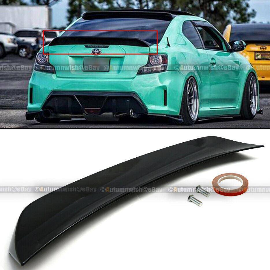 Scion tC 11-16 RS Style Glossy Painted ABS Plastic Rear Trunk Wing Spoiler - Autumn Wish Auto Arts