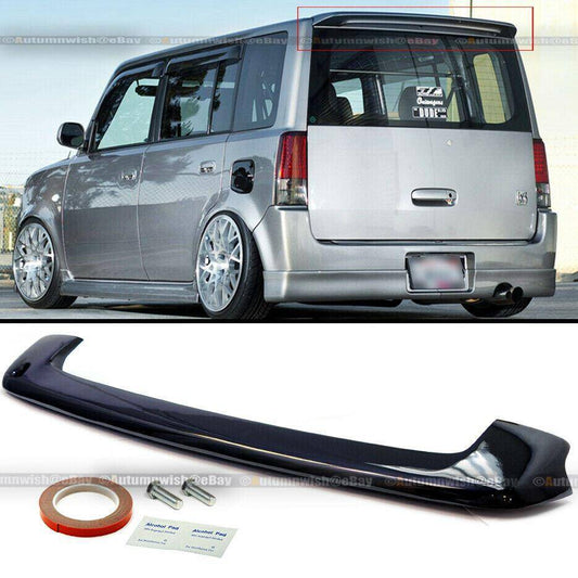 Scion xB bB 04-06 Glossy Black JDM Factory Style Rear Roof Wing Spoiler - Autumn Wish Auto Arts